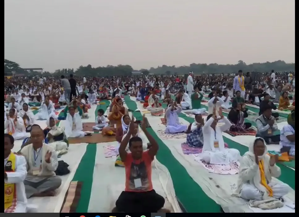 কোকৰাঝাৰত ৰামদেৱৰ তিনিদিনীয়া বিনামূলীয়া যোগ শিবিৰ আৰম্ভ