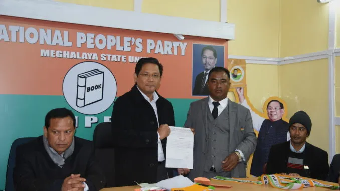 আঠজনকৈ বিধায়কৰ এন পি পিত যোগদানক লৈ অত্যন্ত উৎসাহী কনৰাড চাংমা