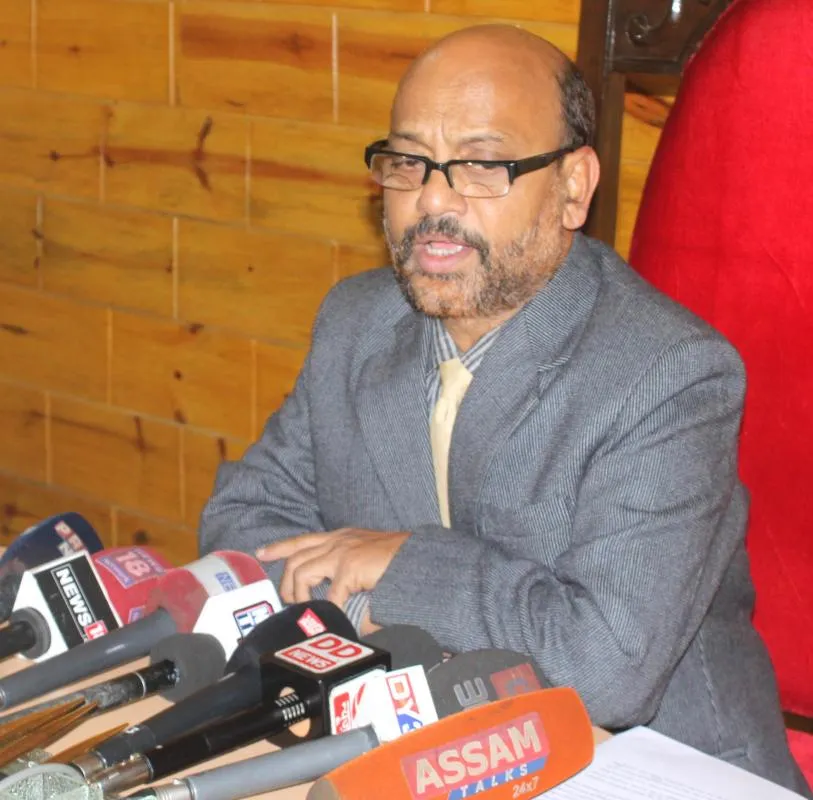 Assembly speaker Hitendra Nath Goswami