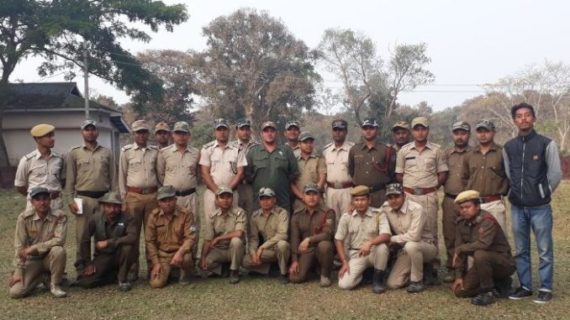 Kaziranga-forest-guards-training