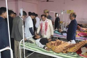 Assam Governor Prof. Jagdish Mukhi visits Mukunda Kakoti Civil Hospital at Nalbari
