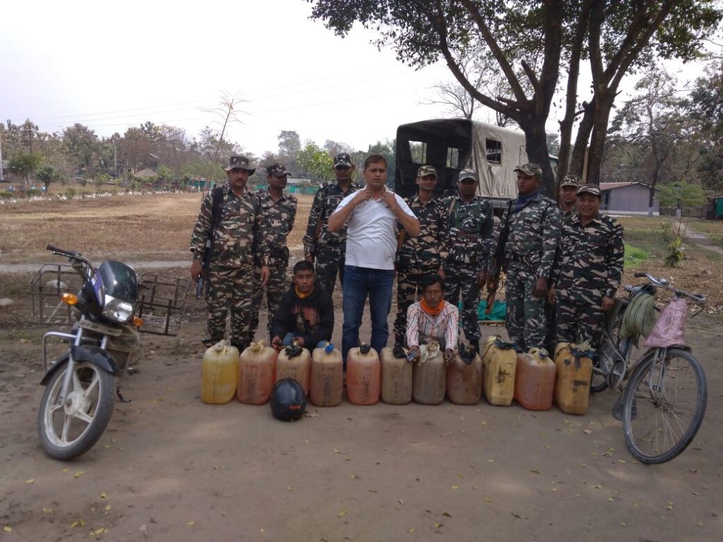 Two persons arrested with illegal fuel