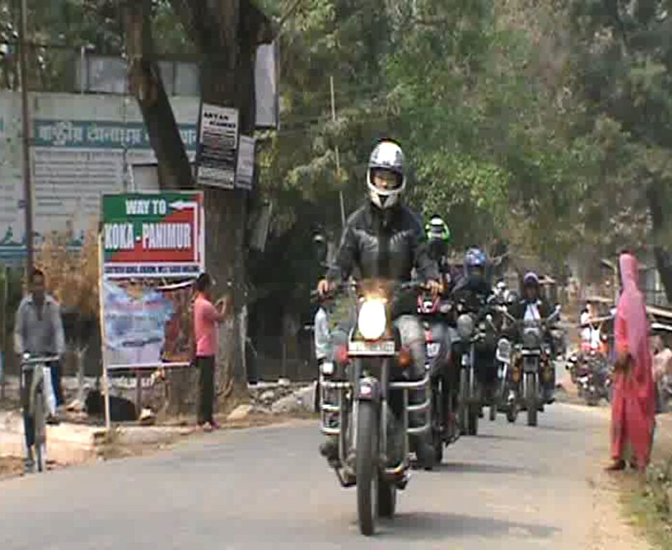 mahila biker
