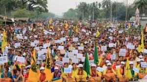 04-05-18 Barama- ABSU road blocked separate Bodoland (8)