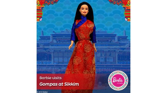 Barbie from Colours of India series