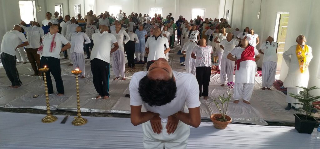 Yoga day at Bokakhat