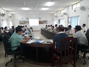 district disaster management authority workshop majuli
