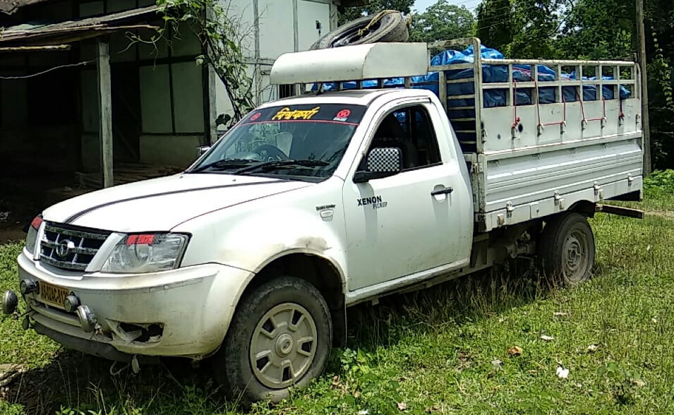 Timber loaded vehicle seized at kaziranga