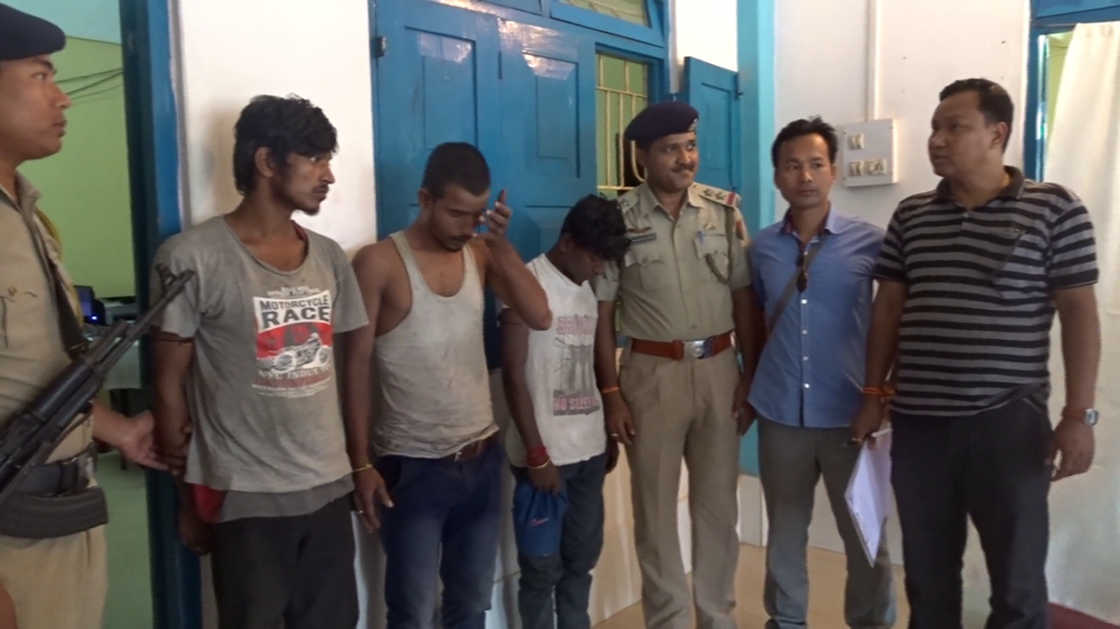 three held at tripura with drugs