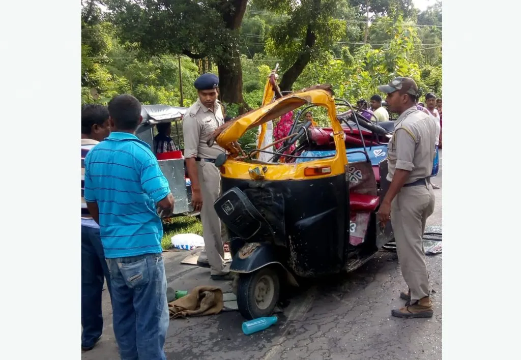 Road accident at Tripura