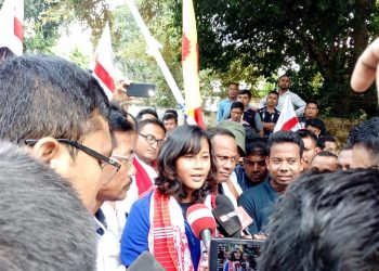 মাতৃভূমিত উপস্থিত মাজুলীৰ কন্যা স্বৰ্ণজয়ী ৰুণজুন পেগু; বিভিন্ন দল-সংগঠনৰ আদৰণি