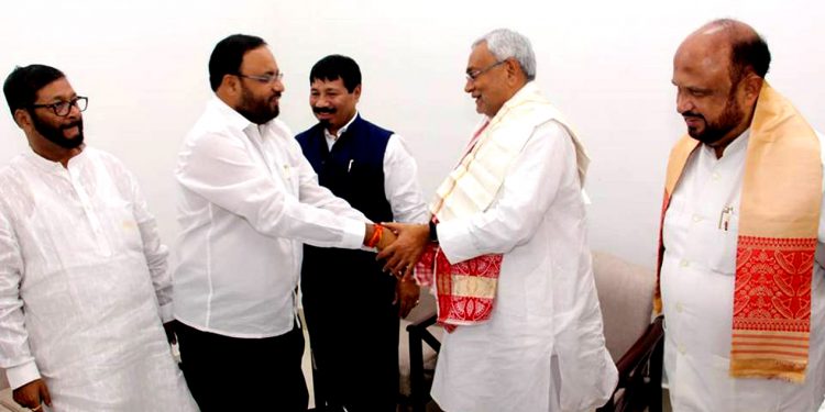 agp leaders meeting bihar cm nitish
