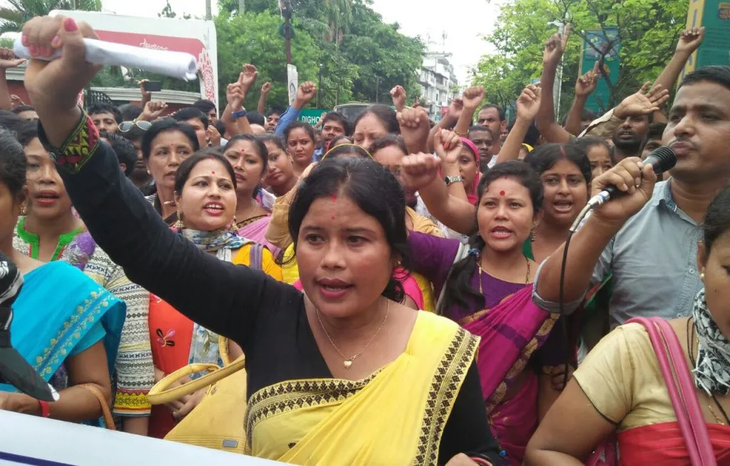 পুনৰ শিক্ষক পদত নিযুক্তিৰ দাবীত সদৌ অসম সংযোগী শিক্ষাকৰ্মী সন্থাৰ ধৰ্মঘট কাৰ্যসূচী