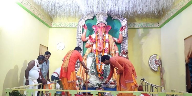 Ganesh Chaturthi at Hojai