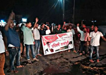 Protest at Dimow