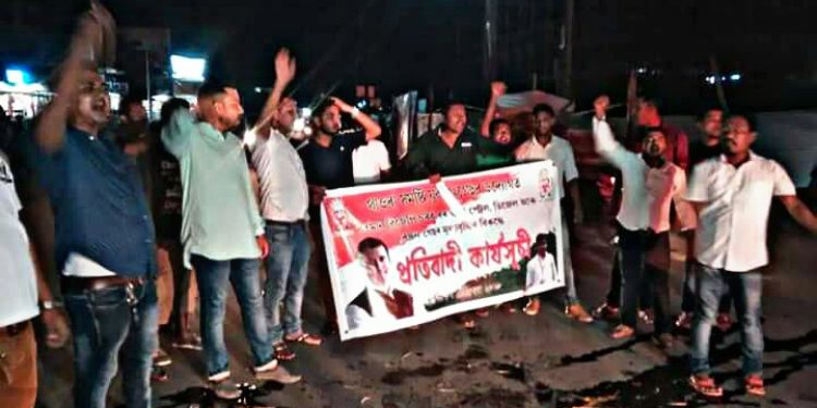 Protest at Dimow