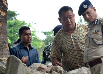 Proscribed United Liberation Front of Assam (ULFA) has claimed the responsibility of the low intensity blast in Guwahati that left four injured on 13-10-18. The ULFA C-in-C Paresh Baruah called up local TV channels and confirmed the outfits involvement in the blast.A bomb blast rocked the busy Panbazar area, Guwahati on 13-10-18.The blast happened in the vicinity of Panbazar police station behind the Mahendra Mohan Choudhury Hospital (MMC).A few people were reported to be injured in the blast. They were shifted to MMC hospital for treatment.Four people were injured in the blast. They were Kalpa Jyoti Talukdar, Sangku Das, Taifuddin Ahmed, Binita Das.pix by ub photos