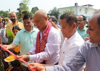 Foundation Stone of Office Building, Economics & Statistics, PHE, Koj Div.No.ii, Kaj & Excise Chirang03.10 (1)
