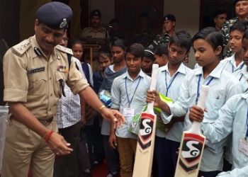 Free sports goods being distributed by 136 Bn of CRPF