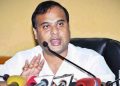 Himanta_Biswa_Sarma_briefing_media_at_his_office_dispur