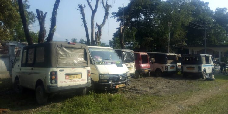 DTO Tinsukia seized vehicles