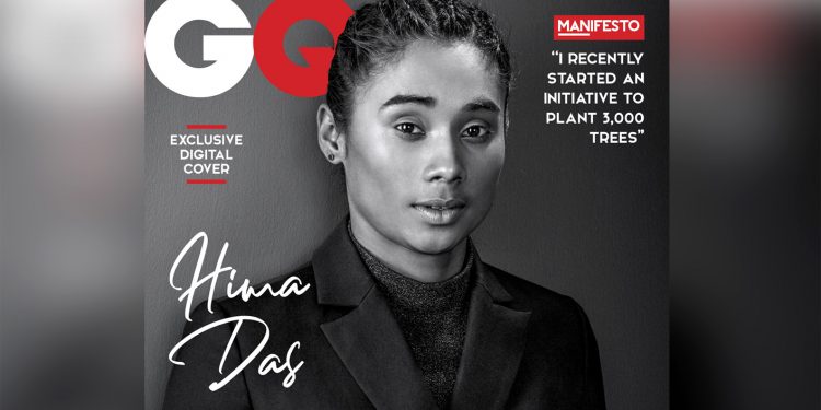 hima das on gq cover