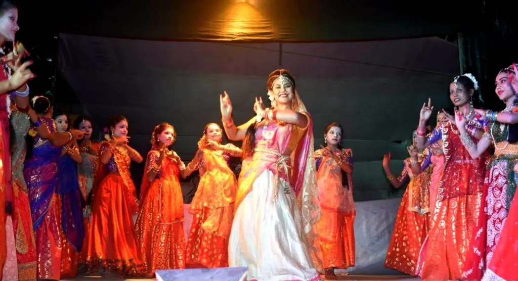 Rass festivity at Lakhimpur