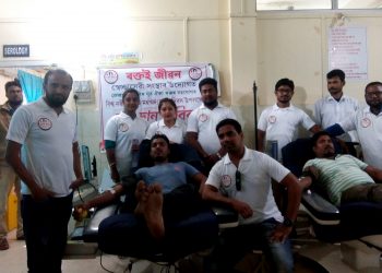 Blood donation camp at Tezpur