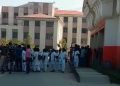 বৰপেটাত ন্যায্য প্ৰাপ্যৰ দাবীত প্ৰতিবাদত বহা নাৰ্ছ আৰু আৰক্ষীৰ মাজত হতাহতি