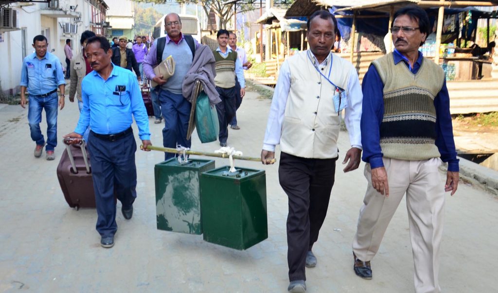 03-12-18 Amingaon- panchayat election ballot box (5)