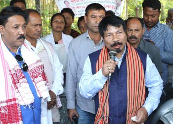 03-12-18 Sarupathar- Atul Bora AGP panchayat election campaign (2)