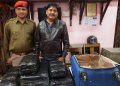 মহানগৰীৰ ৰে’লৱে ষ্টেশ্যনত ২৫ কেজি গাঞ্জাসহ এজনক আটক