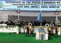 Condolence meeting of Late Gen(retd) Kholi KONYAK VP GPRNat Agri Expo, Dimapur
