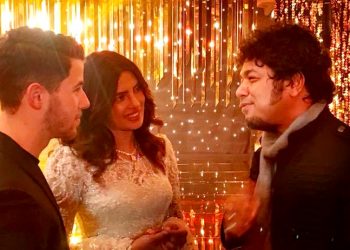 papon at Priyanka wedding