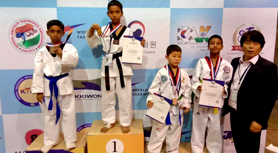 assam boy wins international taekwondo title