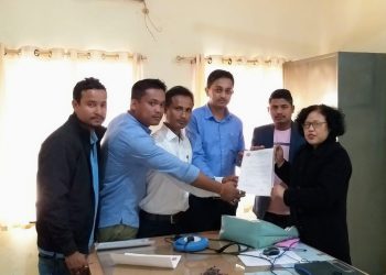 Handing over- AASU-