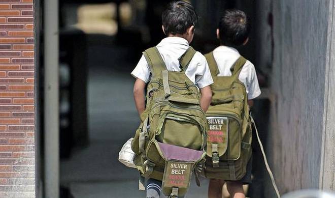 School-children-carry-heavy-bags