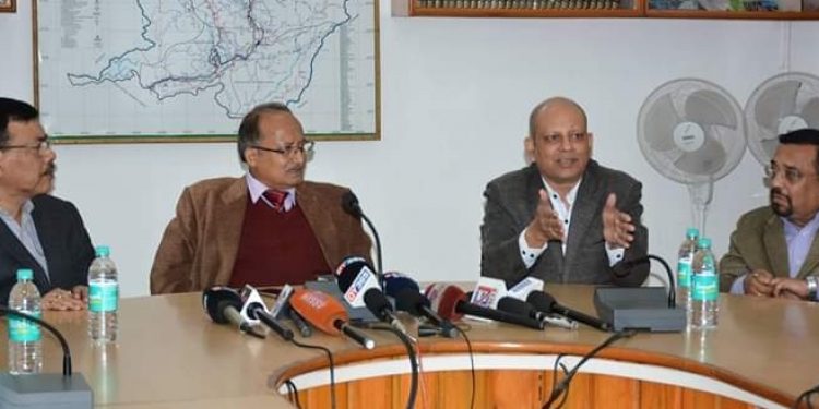 State Election commissioner H.N.Bora in a PC .