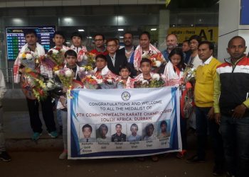 Assam Karate players