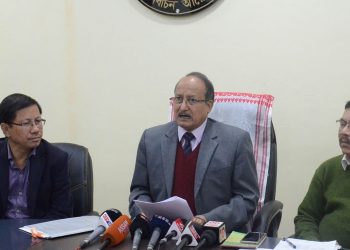 04-01-18 Guwahati- State Election Commissioner H N Bora press conference (3)