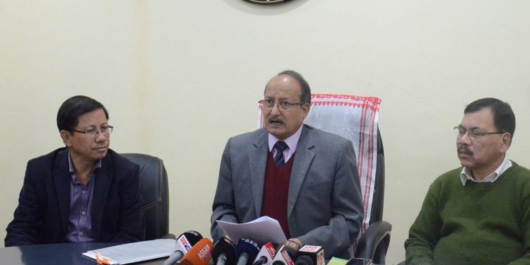 04-01-18 Guwahati- State Election Commissioner H N Bora press conference (3)