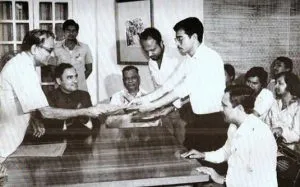 Assam Accord signign ceremony