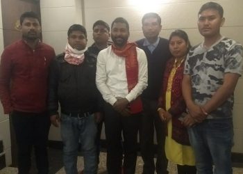 Members went for protest in Delhi