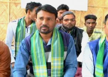 বিভিন্ন দাবীত কোকৰাঝাৰত গৰীয়া মৰিয়া দেশী জাতীয় পৰিষদৰ অনশন
