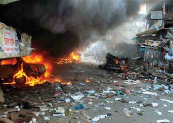bomb blast