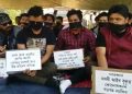 Artists protest at Moran