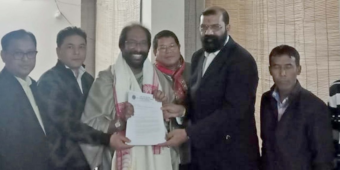 11-02-19 Delhi- NESO,AASU delegation met MP Rajya Sabha Tiruchi Siva (2)
