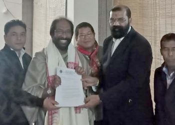 11-02-19 Delhi- NESO,AASU delegation met MP Rajya Sabha Tiruchi Siva (2)