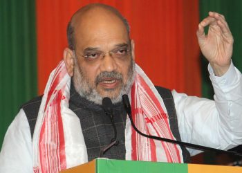 17-02-19 Guwahati- State BJP office Foundation Stone Amit Shah (15)