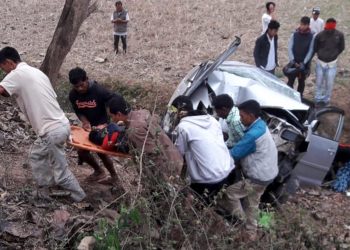 ডকমকাত ভয়ংকৰ দুৰ্ঘটনাত ৩ জনৰ মৃত্যু